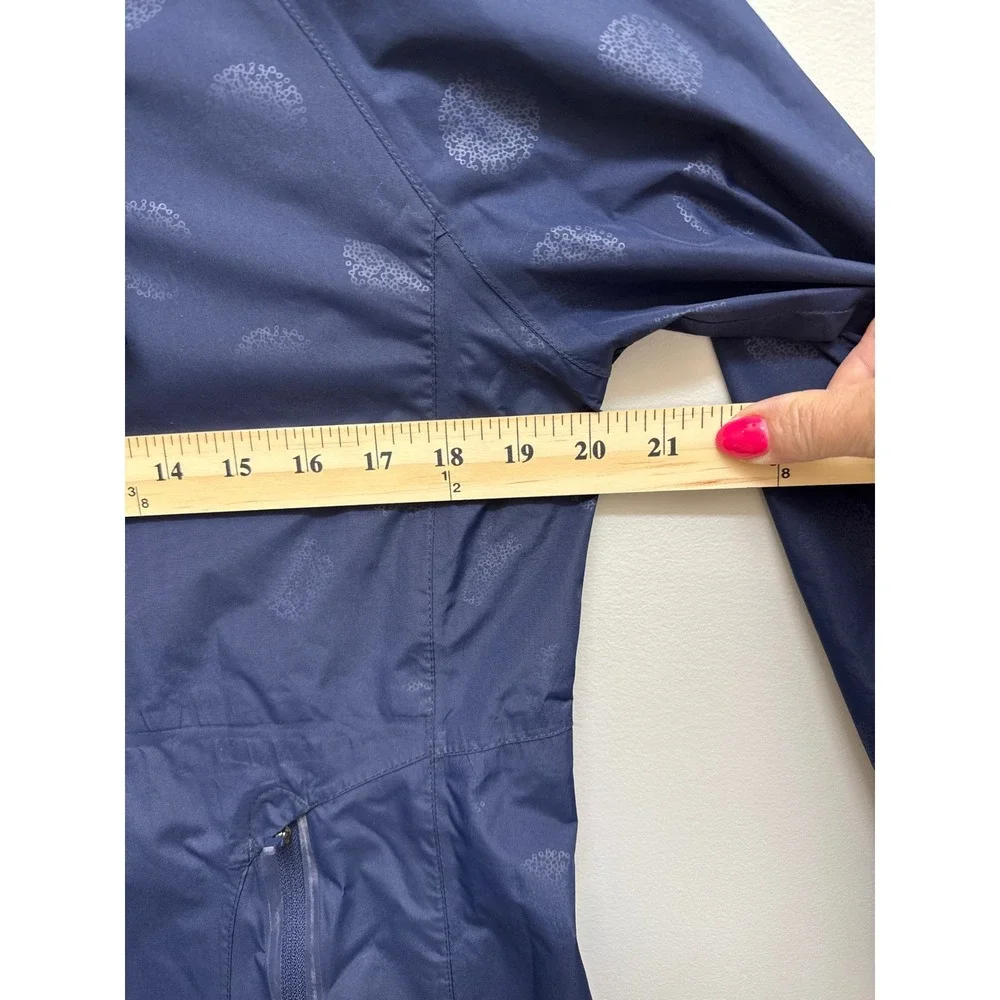 Mondetta (Navy) Hooded‎ Rain Jacket Womens Medium